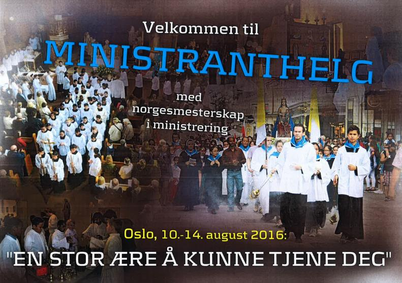 Tilbud til familier, barn og unge Viktige datoer fremover: 20. juni: HaBaKo-sommeravslutning 10. 14. august: Ministranttreff + mesterskap i ministrering 21.