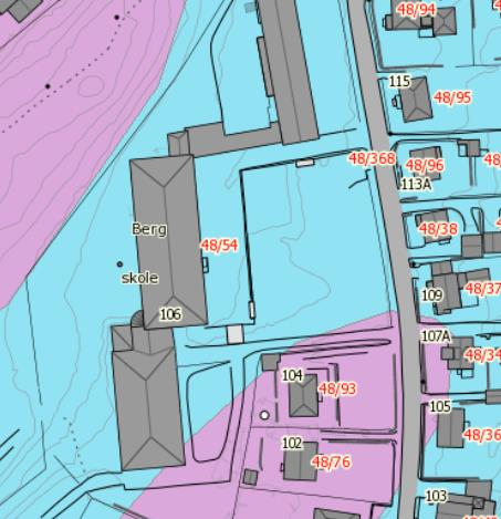 oslobilder.no/omu/ob.z02714 Figur 4-3 Løsmasse kartet til venstre viser at det er marine avsetninger i grunnen.