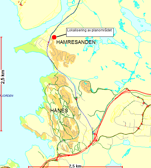 BAKGRUNN FOR SAKEN Atelier T. Olsen AS og siv.ing. A.Reinertsen fremmer på vegne av Espen Solum samt Morten og Merethe Ryen forslag til detaljregulering for Tingveien ved Hamresanden.