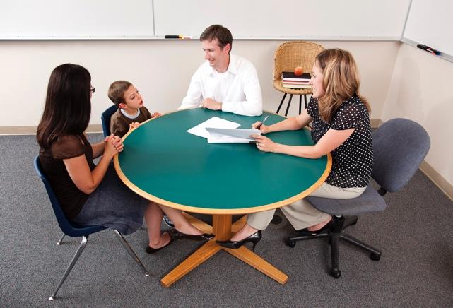 kanaler for kommunikasjon mellom skole og hjem.