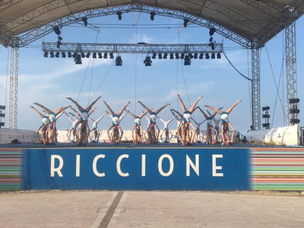 del Sole i Riccione i Italia 3-9 juli 2016.