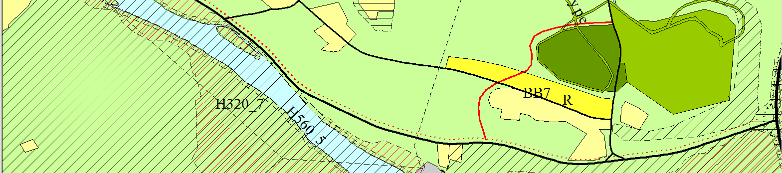 29 med 3 m grøft. I begge 60- sonene etableres 1,5 m grøntrabatt med avvisende kantstein. Veien vil ha en lengde på ca 2,3 km. Toppdekket skal ha topplag med asfalt.