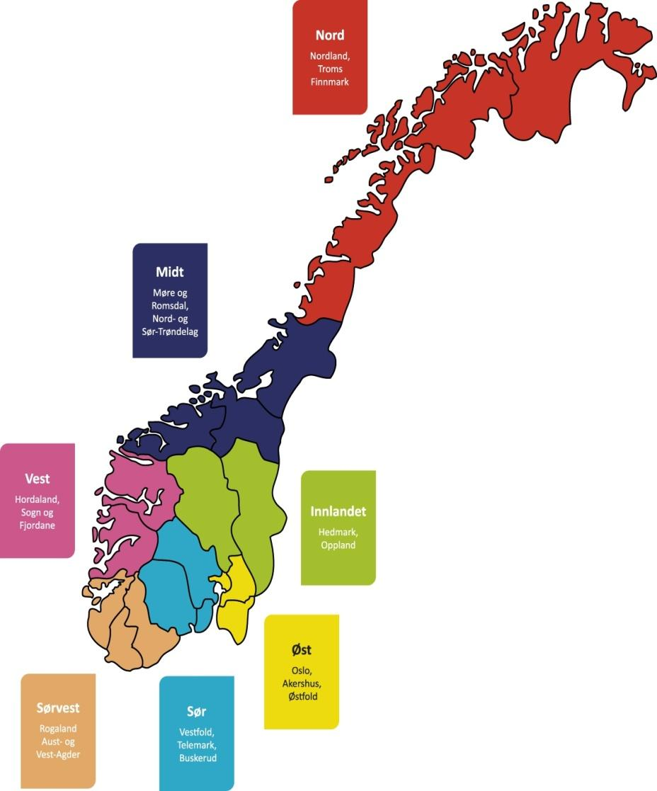 Selvhjelp Norges distriktskontor