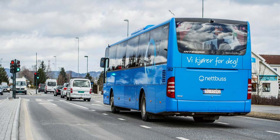 Flere bruker bussen Resier 4000000 3500000