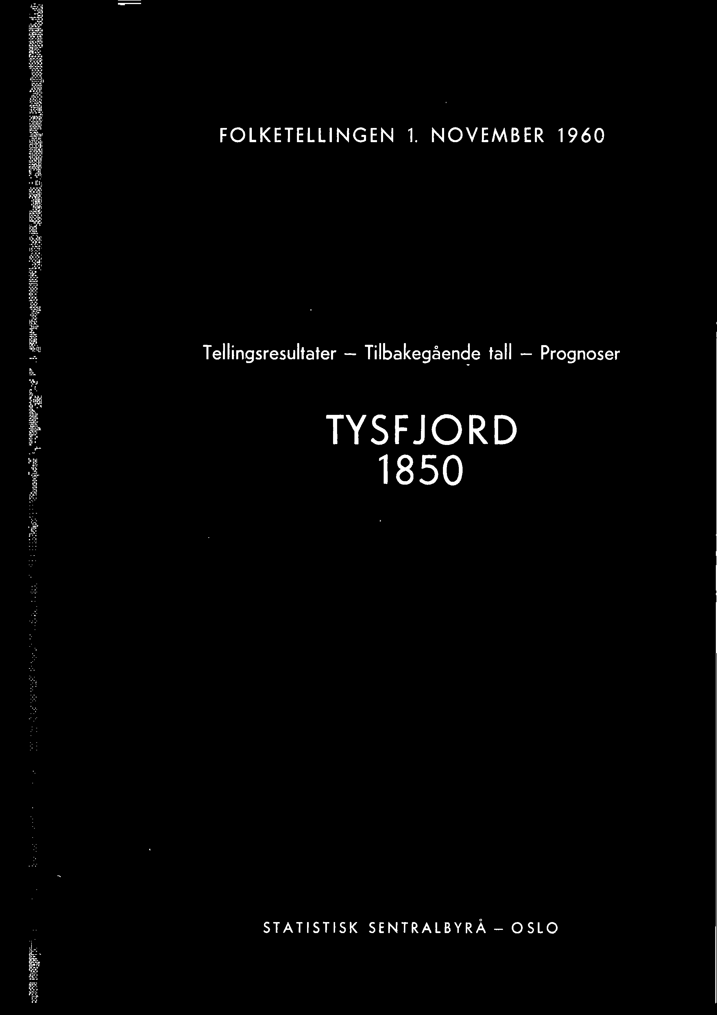 Prognoser TYSFJORD