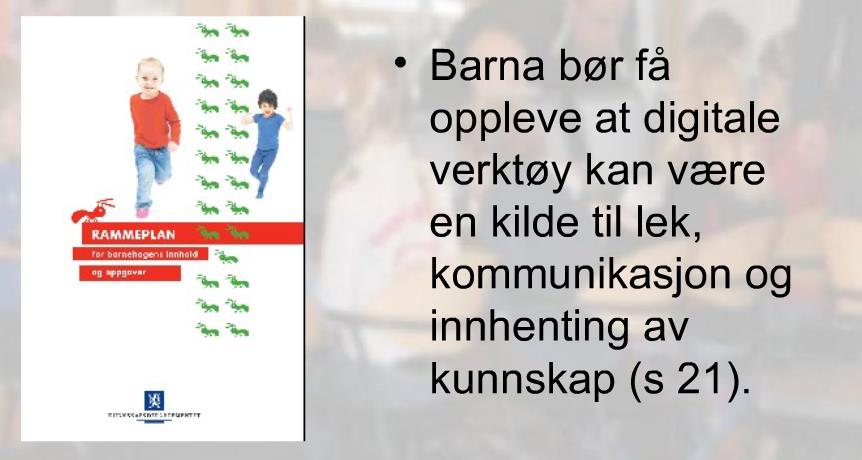 Rammeplan for barnehagen 2006