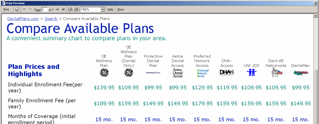 52 Fgur 10 Klde: www.dentalplans.