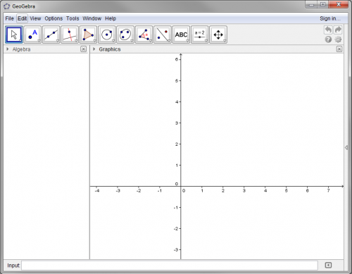 03/06/17 1/5 Innføring i GeoGebra (2 uv-timer) Innføring i GeoGebra (2 uv-timer) GeoGebra er et dynamisk matematikkprogram for skolebruk som forener geometri, algebra og funksjonslære.