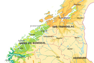 25 kommuner fra havgapet til svenskegrensa fra kystkultur til innlandsbygder gjennom 3 fylker over 6