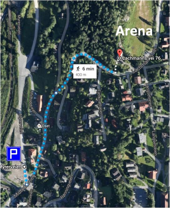 Oslo Sportslager Rye terrengsykkelfestival 2016 Slik kommer du til parkeringen: Kjør Ring 3 mot Storo.