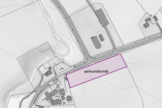 5. Vurdere å flytte noe sentrumsformål til Jubergkorsen Det er foreslått mye areal til sentrumsformål ref. vår kommentar i punkt 1 over.