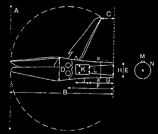 Gori 2- blad foldepropell Gori Propeller er en dansk produsent som har levert propellere siden 1975. Produsenten bruker det njate innen CAD / CAM utviklings- og produksjonsutstyr.