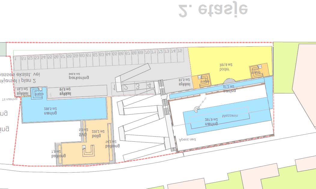 VEDLEGG C: BOLIGFASADER 65 67 66 61 55 Støynivå utenfor boligfasade, L den (db) Støybidraget fra Michael Krohns