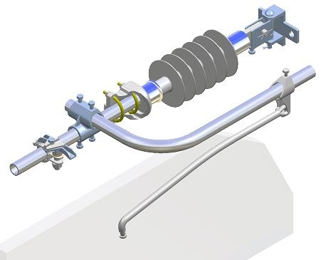 2.1.3.1. Tunnelutligger H8 type TET Tunnelutligger H8 type TET som vist i Figur 2-5, er designet for anvendelse i eldre systemer som tabell 54 og system 35 med en hastighet på maks 130 km/t.