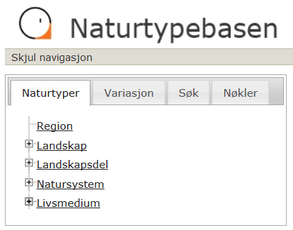 Natur i Norge (NiN) Verktøy for oversettelse og beskrivelse av natur på
