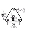 3030003 Topplanterne, 5 nm < 20 m 25 W 5 nm Rustfri Side 3087002 3087003 Hekklanterne < 20 m 10 W 2