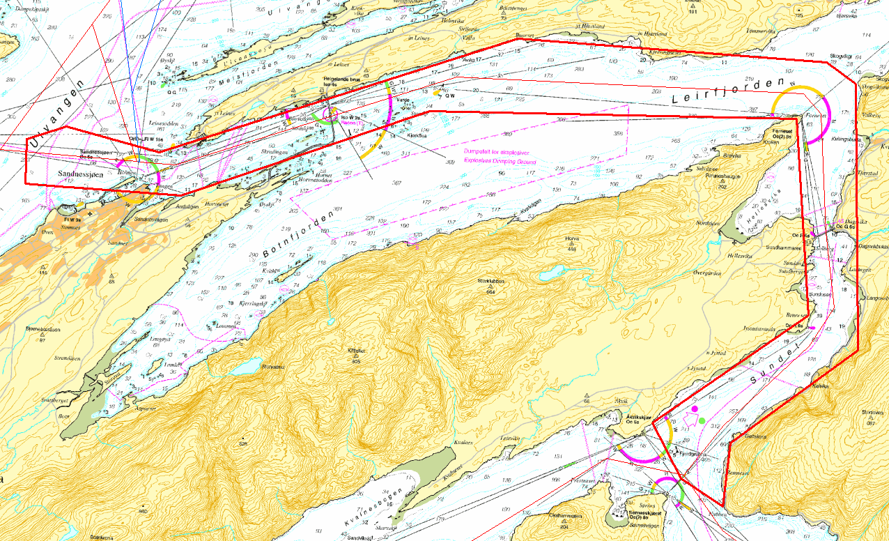 Leirfjorden Vefsnsundet DNV GL Report