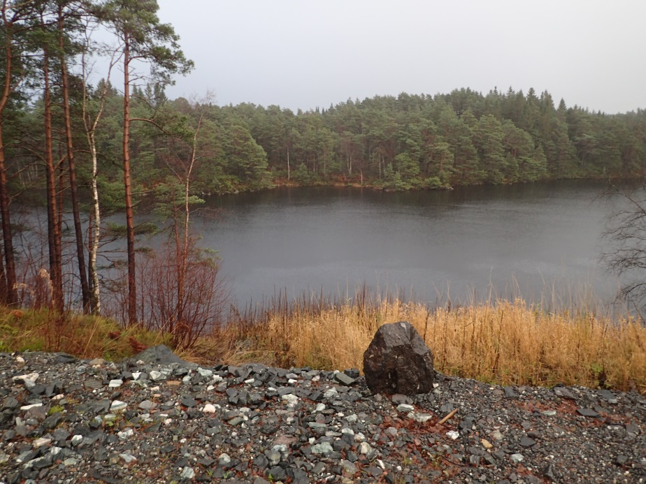 Metoder 14 Figur 7. Vestsiden av Langavatn ved stasjon for bunndyrprøver. Foto: G.