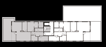 C3-1 4roms 117 m² BRA En lys og flott leilighet med stor terrasse.