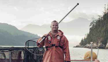 De canadiske opprettsanleggene har utviklet en premium kvalitet på laks Skuna Bay Salmon anerkjent hos fine diningspisesteder i Nord-Amerika for sitt fokus på detaljer og kvalitet.