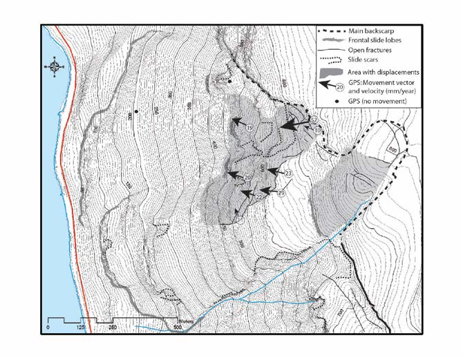 PUNKT 1 OG 2 VISER TIL LOKALISERING AV OVERVÅKINGSSENSORER HVOR MÅLEDATA ER PRESENTERT (FIGUR 17 OG FIGUR 18).