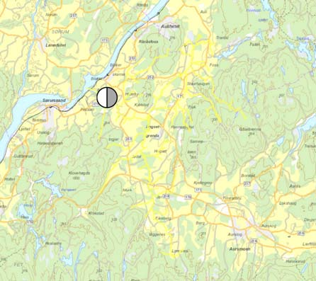 Fossåa, Sloråa og Kauserudåa Kart: http://vann nett.nve.