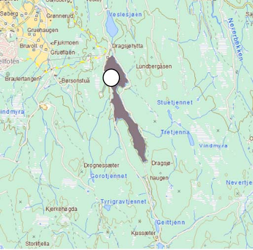 Dragsjøen Kart: http://vann nett.nve.