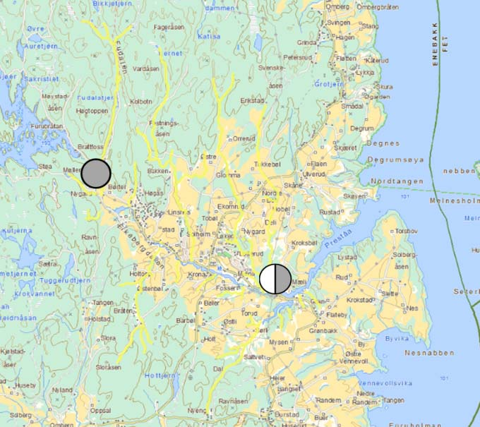 Børterelva Kart: http://vann nett.nve.no Vannforekomst ID: 002 2586 R Kommune: Enebakk Vanntype: 11 leirvassdrag Påvirkning: eutrofiering Lengde (km): 5,94 Foto: K.