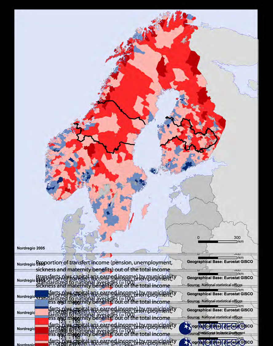 Andel innkomst fra