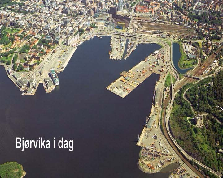 Bjørvika i dag