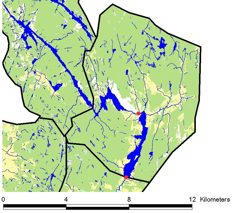 Samlet vurdering Endringer i vannkvalitet Biologiske endringer Redusert P- tap beregnet 4.2.