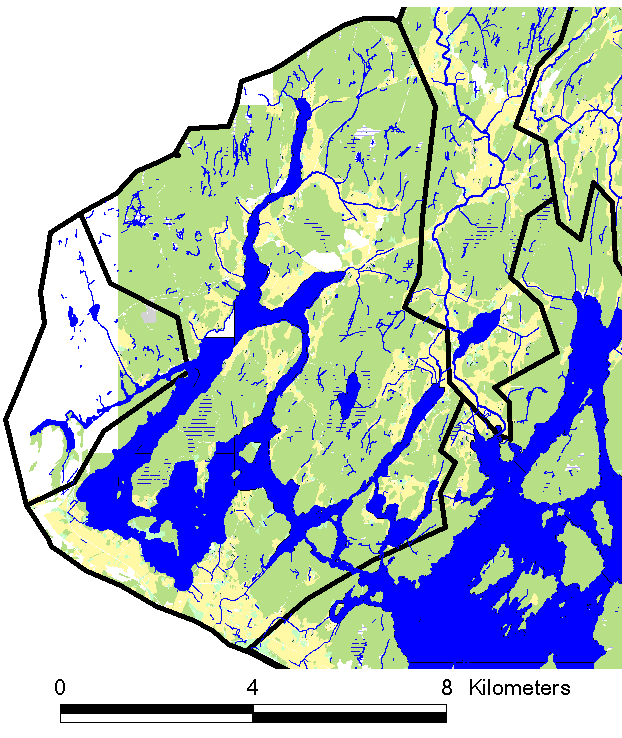 Samlet vurdering Endringer i vannkvalitet Biologiske endringer Redusert P- tap beregnet 4.2.