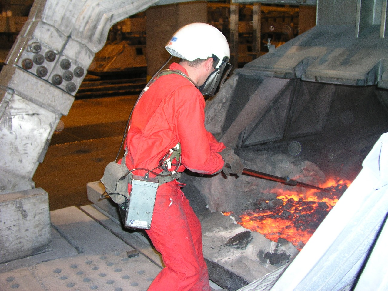 Foto: Lars Jordbekken, Stami Eksponeringskartlegging ved norske aluminiumverk Delrapport for Hydro Aluminium Høyanger Nils Petter Skaugset