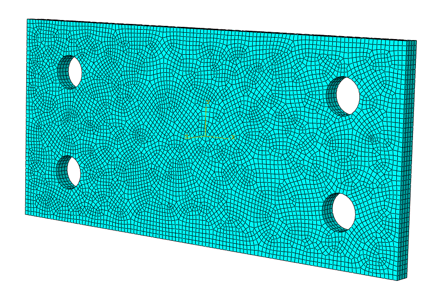 Endeplate Endeplaten i modellen fremstår som tro til teoretiske mål for forsøksgeometrien.