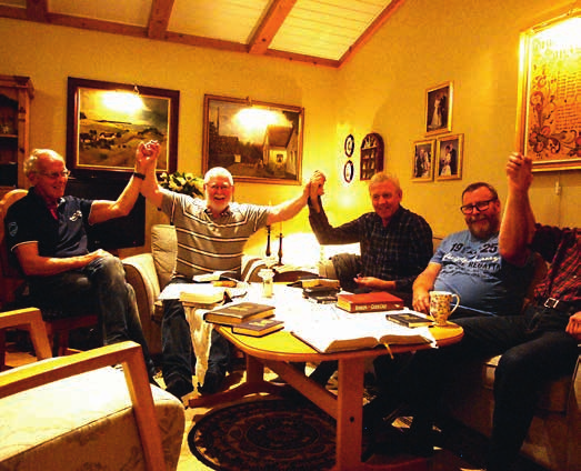 DOBBEL MATSTASJON Averøy mannsforeining er ei foreining tilslutta NLM Region nordvest og har seks faste medlemmer.