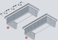 Contaflex MSA - Rissanviser Beskrivelse Varenr. Forpakning Rissanviser MSA 100 220380 1 eske = 10 stk B = 100 mm, L = 1.50 m Rissanviser MSA 125 220381 1 eske = 10 stk B = 125 mm, L = 1.