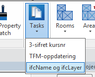 Ved IFC-eksport skal så denne parameteren settes opp