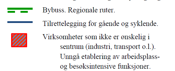 Konsept 3 vurderes å være det som gir best muligheter til å ta i mot en sterk befolkningsvekst, samtidig som det håndterer byområdets arealutfordringer i tråd med nasjonale og regionale mål, og