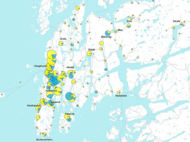 To prinsipp-modeller for konsentrert utbyggingsmønster Med utgangspunkt i kommuneplanenes utbyggingsarealer og vurderinger av fortettingspotensialer som nevnt over, er det gjort en teknisk