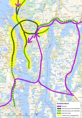 For å kunne håndtere transportveksten samtidig som en ivaretar hensynet til en kvalitativ byutvikling, er det avgjørende av transportveksten ikke vokser seg unødvendig stor.