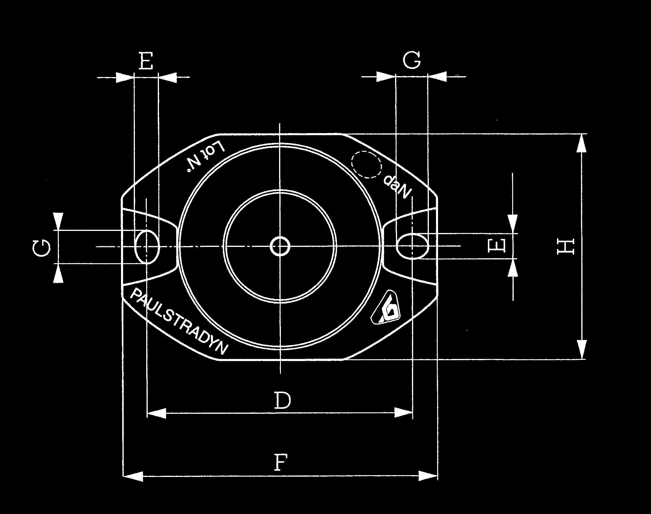 GUMMIFESTER FOR STASJONÆRANLEGG Med opptil 10-12 lineær statisk nedfjæring kan god isolasjon oppnås for vibrasjoner fra 7-10 Hz. Designation Art. nr. Nom.