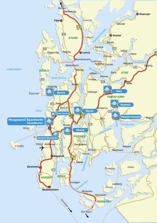 ÅRSBERETNING 2011 Hovedkontor: Haugesund: Bømlo: Tysvær: Vindafjord: Haraldsgt. 115 Haraldsgt.