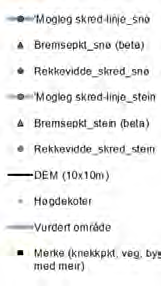 INTERKOMMUNALT SAMARBEID KOMMUNEGEOLOG VEDLEGG 1 LENGDEPROFIL OG REKKEVIDDEANALYSE DEL AV SMP-5