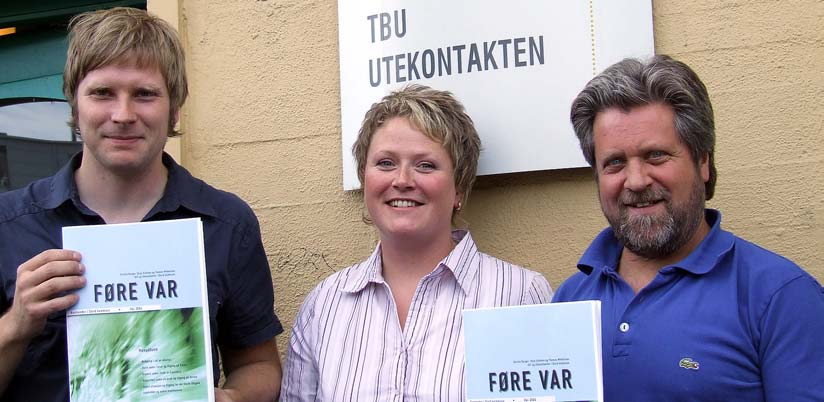 Tema: SLT Samordning av lokale kriminalitetsførebyggjande tiltak Thomas Mikkelsen og Cecilie Berger frå Utekontakten og SLT-koordinator Terje Eriksen publiserte fyrste "Føre Var"-rapport i 2006.