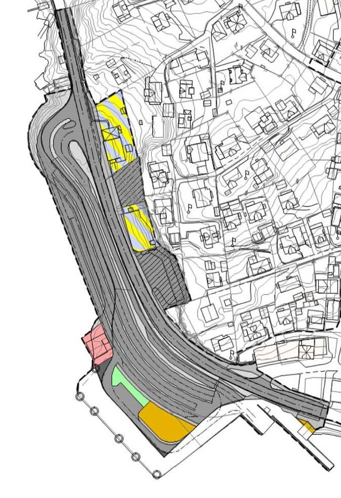 2 Problemskildring: Dagens ferjestrekning Lauvstad Volda sentrum er ca 7,5 kilometer og ligg i takstsone 7. Ved ei flytting til Eikrem vil ferjestrekninga kortast ned til 3.0-3.