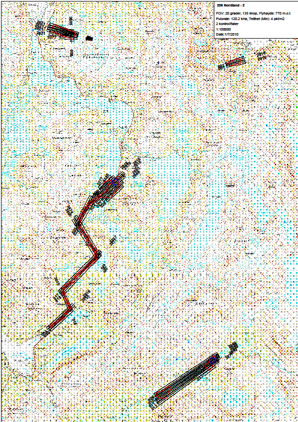 5.4 Kartutsnitt Nordland Område 2