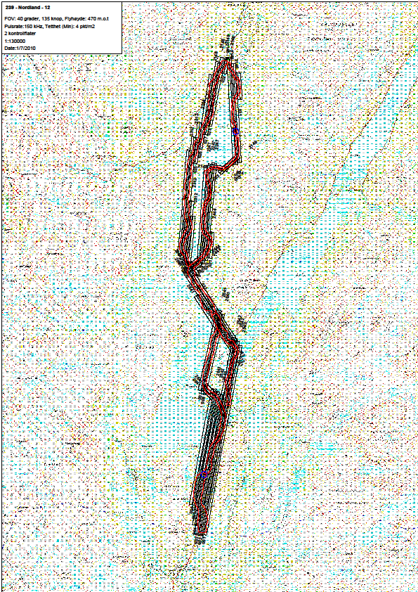 5.1313 Kartutsnitt Nordland Område