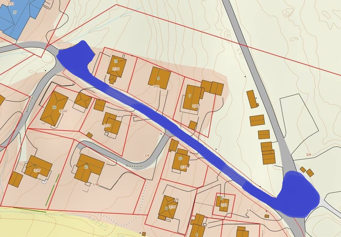 Rode 1 BRØYTING Vei fra kryss ved molostart opp til Mefjordvær samfunnshus (Brakkeveien).