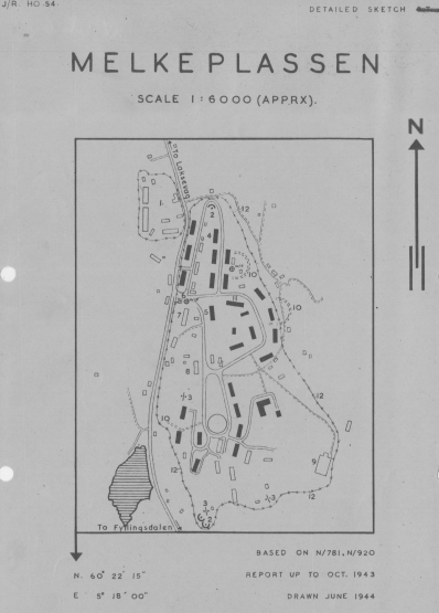 Britisk etterretningskart fra 1943.