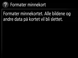 Kameramenyer: En oversikt Du finner de fleste alternativene for opptak, avspilling og oppsett i kameramenyene. Trykk på G-knappen for å vise menyene.